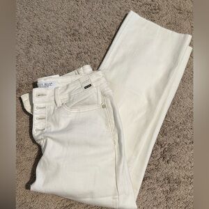 Judy Blue Cream Ankle & Cropped Jeans